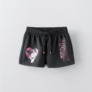 Zara Kuromi Sanrio shorts